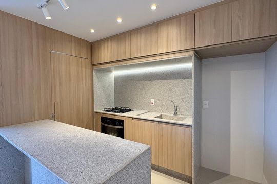 Cozinha  de apartamento para alugar com 2 quartos, 75m² em Funcionários, Belo Horizonte