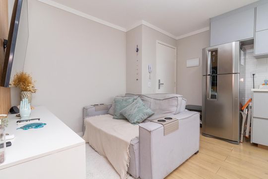 Sala de apartamento à venda com 2 quartos, 46m² em Vila Ré, São Paulo