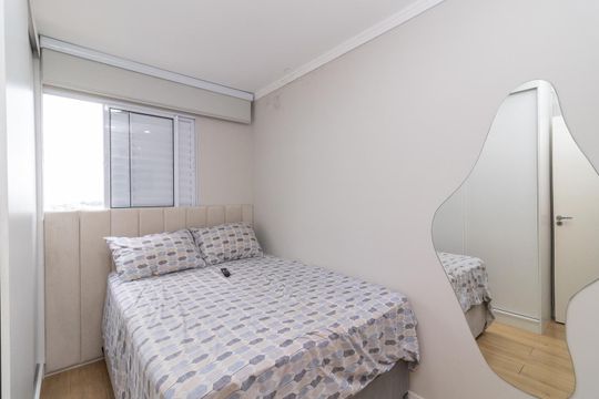 Quarto 1 de apartamento à venda com 2 quartos, 46m² em Vila Ré, São Paulo