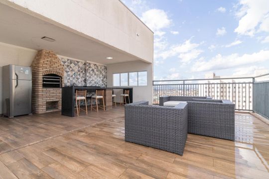 Área comum - Churrasqueira de apartamento à venda com 2 quartos, 46m² em Vila Ré, São Paulo