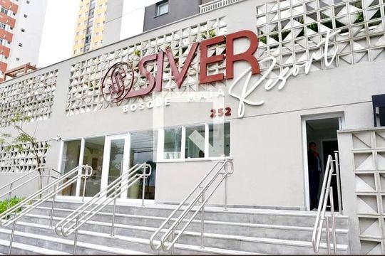 Fachada do Prédio  de apartamento à venda com 1 quarto, 48m² em Picanço, Guarulhos