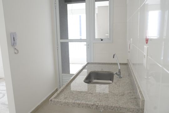 Cozinha de apartamento à venda com 1 quarto, 51m² em Picanço, Guarulhos