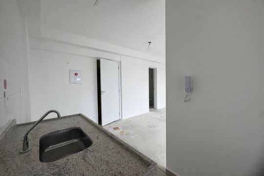 Cozinha de apartamento à venda com 1 quarto, 50m² em Picanço, Guarulhos