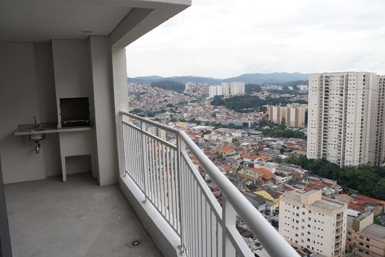 Sacada de apartamento à venda com 1 quarto, 46m² em Picanço, Guarulhos