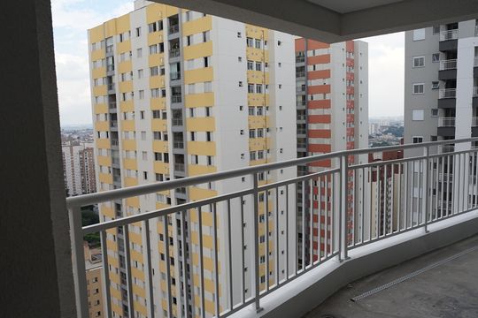 Vista da Sacada de apartamento à venda com 1 quarto, 46m² em Picanço, Guarulhos