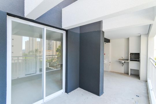Varanda da Sala de kitnet/studio à venda com 1 quarto, 47m² em Picanço, Guarulhos