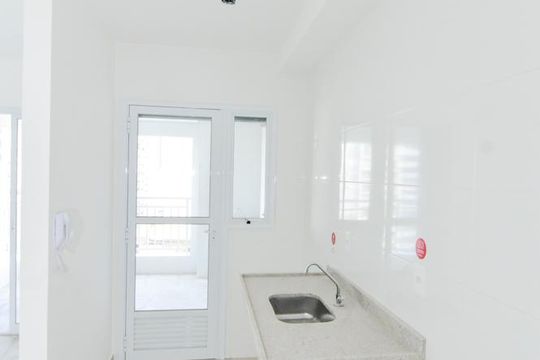 Cozinha  de kitnet/studio à venda com 1 quarto, 48m² em Picanço, Guarulhos