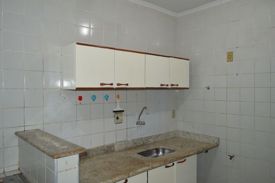 cozinha de apartamento para alugar com 3 quartos, 53m² em Jardim Paulistano, Ribeirão Preto