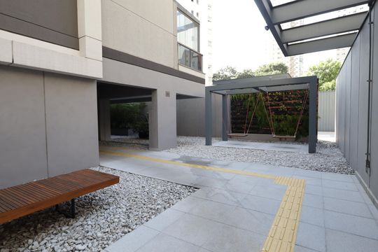 Área comum de apartamento para alugar com 2 quartos, 70m² em Panamby, São Paulo