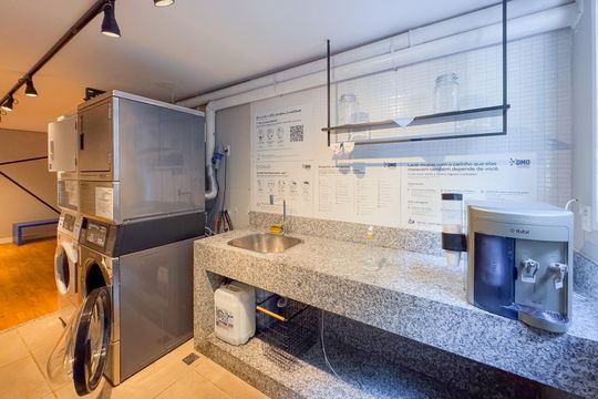 Lavanderia de kitnet/studio para alugar com 1 quarto, 26m² em Vila Mariana, São Paulo