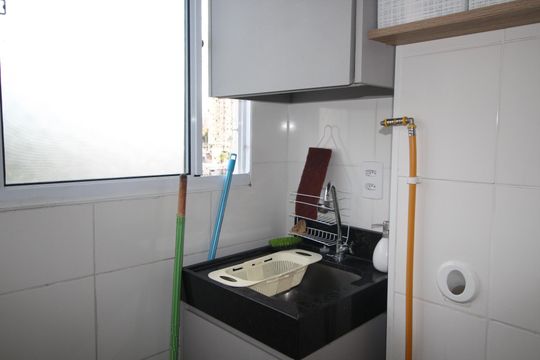 Área de Serviço de apartamento à venda com 2 quartos, 47m² em Morro Santana, Porto Alegre