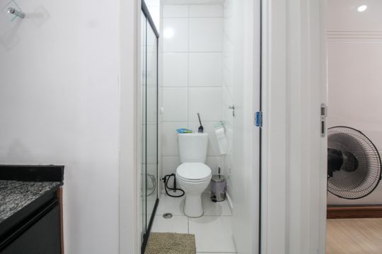 Banheiro de apartamento à venda com 2 quartos, 35m² em Mooca, São Paulo