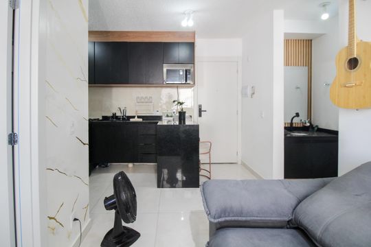 Sala de apartamento à venda com 2 quartos, 35m² em Mooca, São Paulo