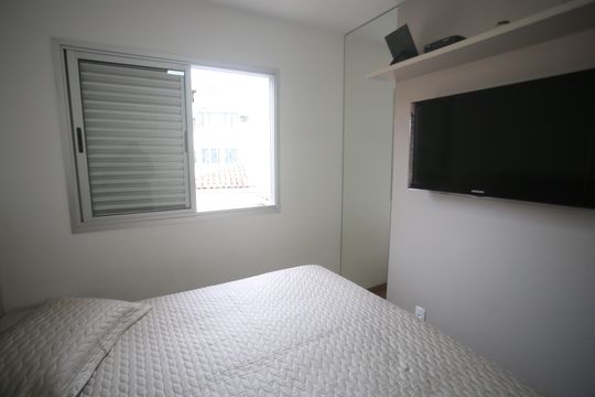 Suite de apartamento à venda com 3 quartos, 81m² em Havaí, Belo Horizonte