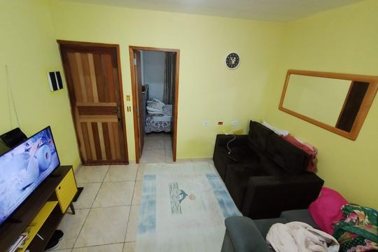 Sala de casa à venda com 3 quartos, 107m² em Jardim do Mirante, Santo André