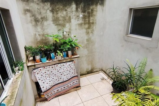 Área externa de casa à venda com 3 quartos, 107m² em Jardim do Mirante, Santo André