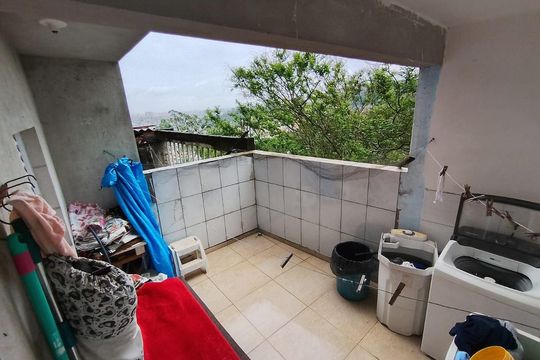 Área de serviço de casa à venda com 3 quartos, 107m² em Jardim do Mirante, Santo André