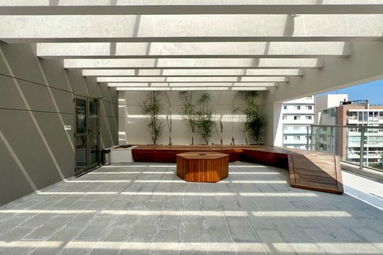 Área comum de kitnet/studio à venda com 1 quarto, 42m² em Pinheiros, São Paulo