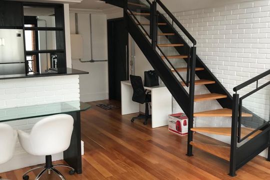 Sala de apartamento à venda com 1 quarto, 75m² em Cerqueira César, São Paulo