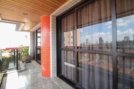 Sala de apartamento à venda com 4 quartos, 186m² em Tatuapé, São Paulo