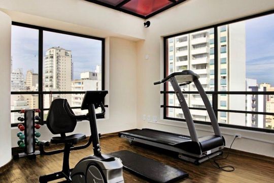 Área externa de apartamento à venda com 1 quarto, 50m² em Santa Cecilia, São Paulo