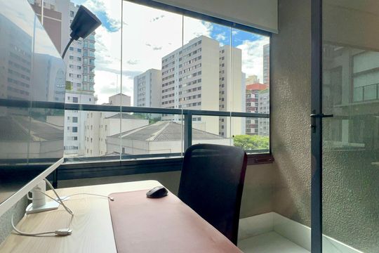 Varanda de kitnet/studio para alugar com 1 quarto, 24m² em Perdizes, São Paulo
