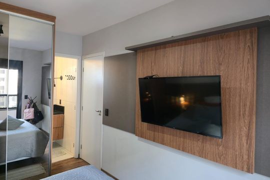 Suíte de apartamento à venda com 2 quartos, 89m² em Vila Augusta, Guarulhos
