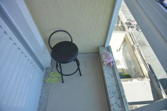 Sacada de apartamento à venda com 3 quartos, 190m² em Vila Camilópolis, Santo André