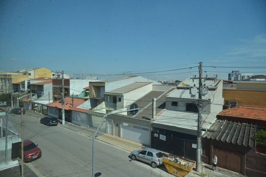 Vista da Sacada de apartamento à venda com 3 quartos, 190m² em Vila Camilópolis, Santo André