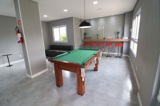 Área comum - Sala de jogos de apartamento à venda com 2 quartos, 46m² em Novo Osasco, Osasco