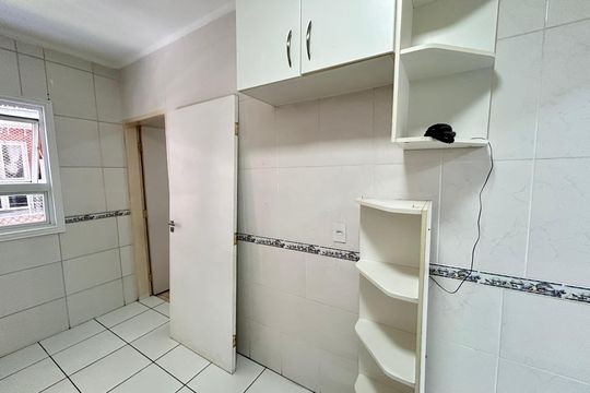 Cozinha de apartamento à venda com 3 quartos, 80m² em Jardim Valeria, Guarulhos