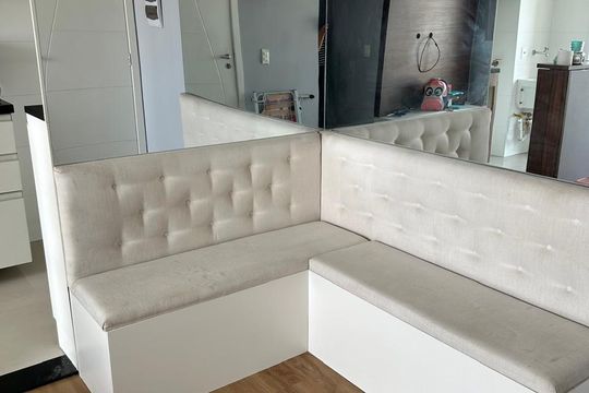 Sala de apartamento para alugar com 2 quartos, 49m² em São Pedro, Osasco