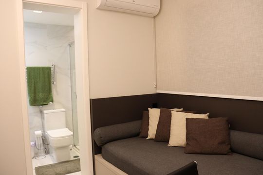 Escritório de apartamento à venda com 3 quartos, 155m² em Indianópolis, São Paulo