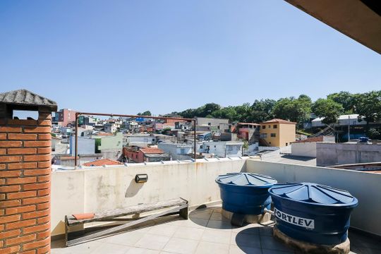 Varanda de casa à venda com 4 quartos, 140m² em Vila Palmares, São Caetano do Sul