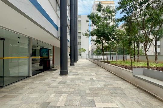 Área comum de apartamento para alugar com 3 quartos, 158m² em Jardim Paulista, São Paulo