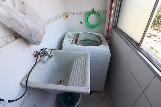 Área de Serviço de apartamento à venda com 2 quartos, 60m² em Parque Neide, São Bernardo do Campo