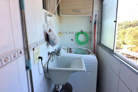 Área de Serviço de apartamento à venda com 2 quartos, 60m² em Parque Neide, São Bernardo do Campo