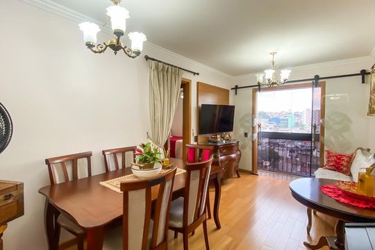 Sala de apartamento à venda com 2 quartos, 54m² em Burgo Paulista, São Paulo