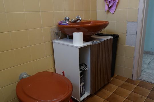 Banheiro de casa à venda com 3 quartos, 110m² em Vila Herminia, Guarulhos
