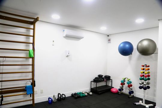 Área comum de apartamento para alugar com 3 quartos, 115m² em Santo Amaro, São Paulo