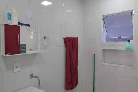 Banheiro Social (Inferior) de casa à venda com 4 quartos, 480m² em Santa Branca, Belo Horizonte