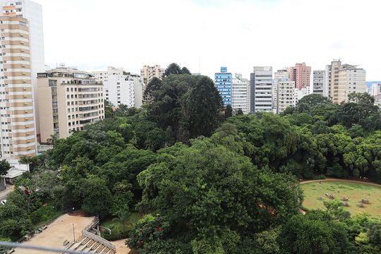 Vista do Terraço de apartamento à venda com 1 quarto, 52m² em Consolação, São Paulo