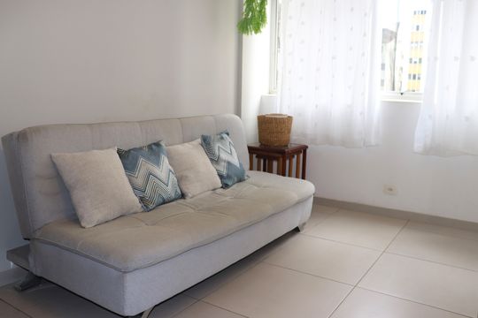 Sala de apartamento à venda com 1 quarto, 52m² em Consolação, São Paulo