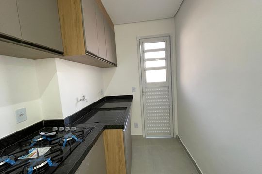 Cozinha de apartamento para alugar com 2 quartos, 58m² em Jardim Belizário, Cotia