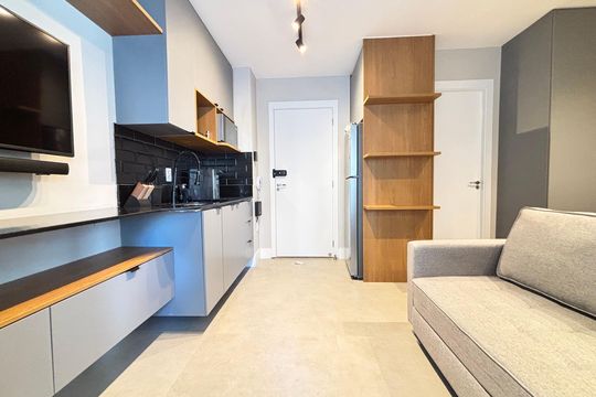 Studio de kitnet/studio para alugar com 1 quarto, 44m² em Vila Nova Conceição, São Paulo