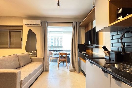 Studio de kitnet/studio para alugar com 1 quarto, 44m² em Vila Nova Conceição, São Paulo