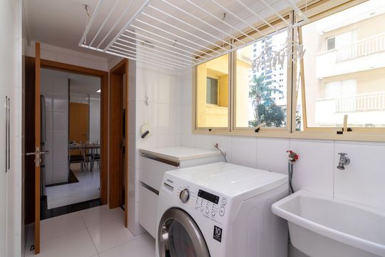 Área de Serviço de apartamento à venda com 3 quartos, 148m² em Jardim São Paulo, São Paulo