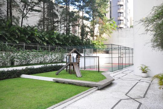 Playground/Quadra de apartamento à venda com 4 quartos, 209m² em Vila Suzana, São Paulo