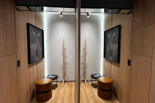 Sala de apartamento para alugar com 1 quarto, 35m² em Pinheiros, São Paulo