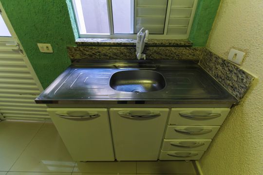 Cozinha de kitnet/studio para alugar com 1 quarto, 30m² em Alto da Mooca, São Paulo